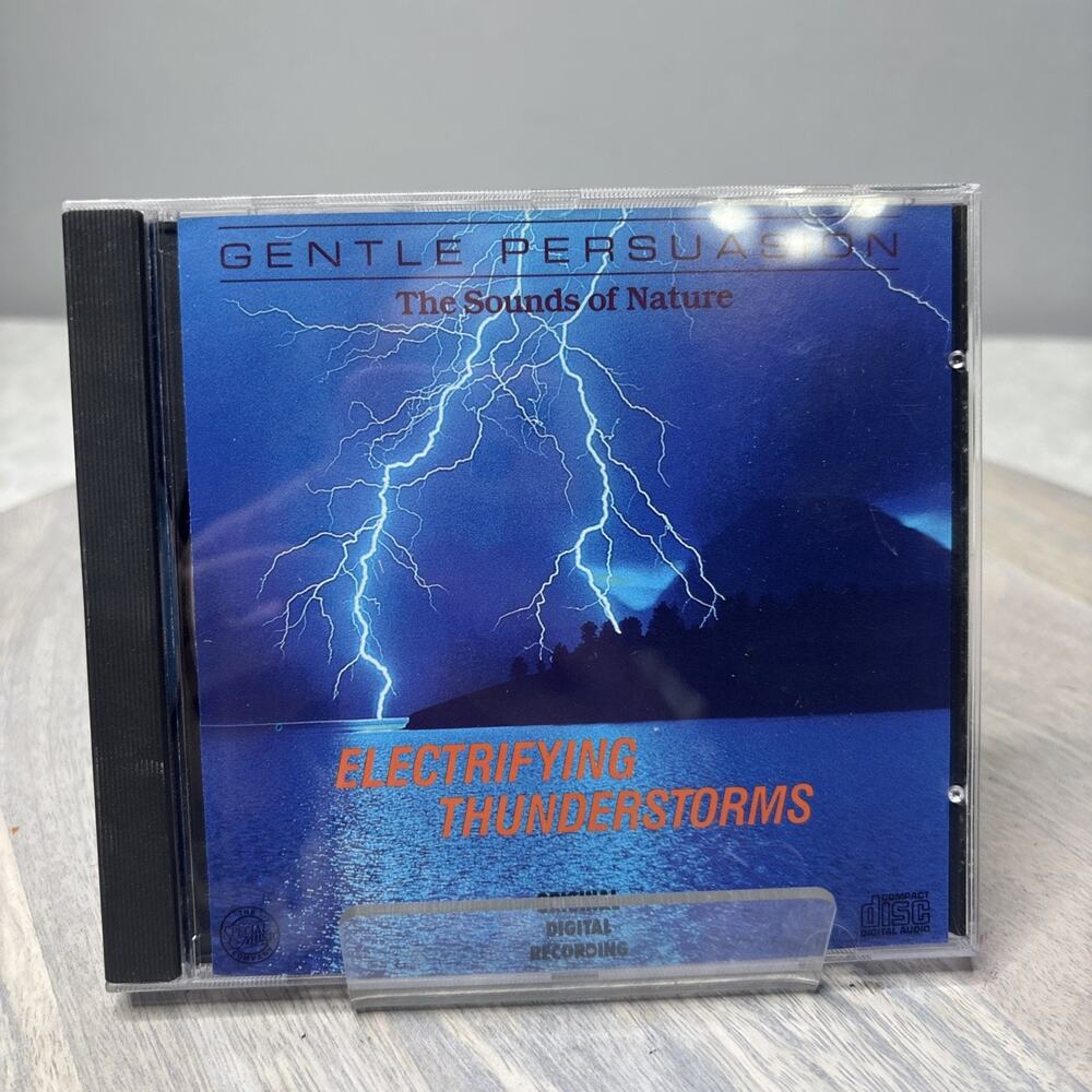 Gentle Persuasion Electrifying Thunderstorms CD Nature Sounds Relaxation